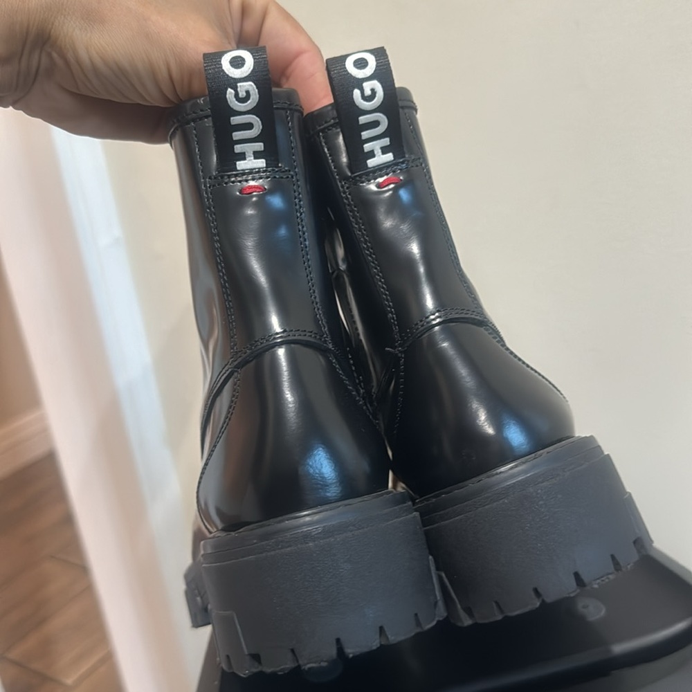 🖤HUGO AXEL Lace-up ankle boots - Picture 8 of 16